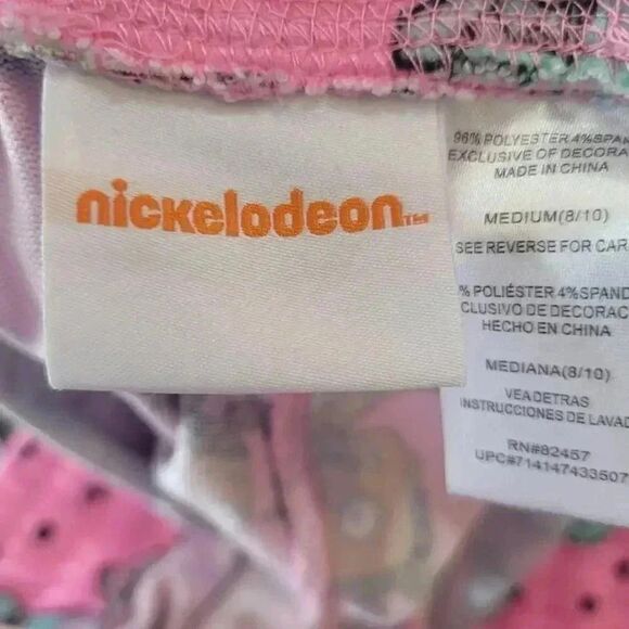 Nickelodeon Rugrats Women's Pink Poly/Spandex Pajama Pants - Picture 6 of 12
